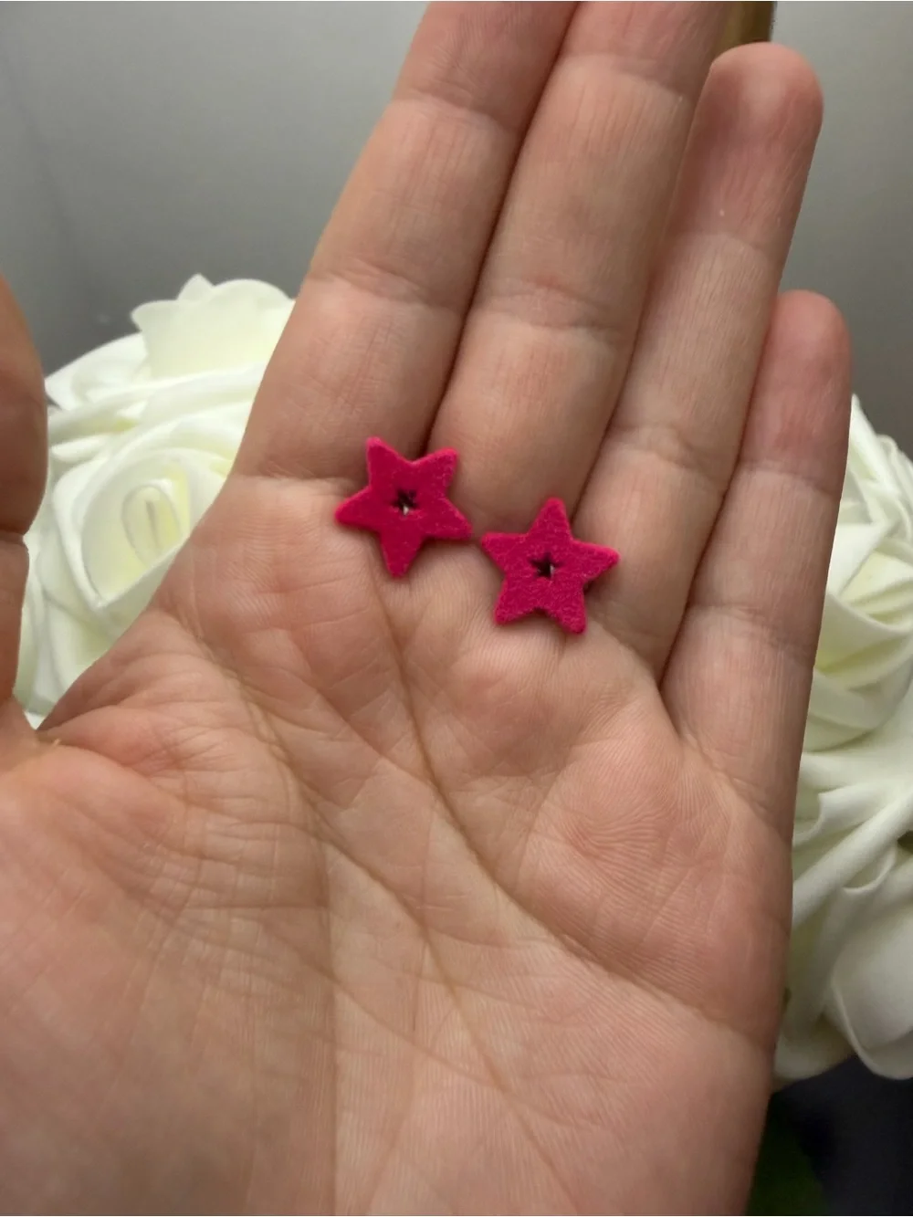 Pink Star Kids Stud Earrings - Unbranded